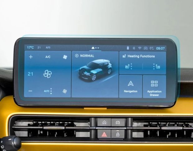 Защитное стекло Pixsel на монитор JEEP AVENGER 11.7“ 2023 - (гибридное глянец)