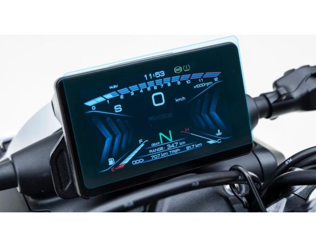 Захисне скло Pixsel на спідометр мотоцикла ZONTES ZT 350 GK 6.2“ (гібридне глянець)