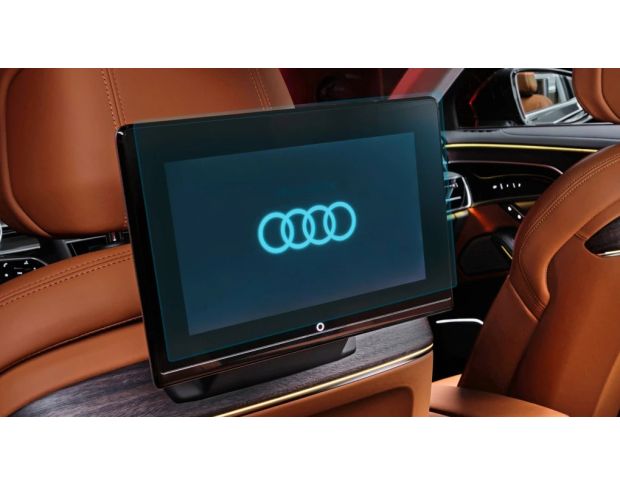 Защитное стекло Pixsel на задний монитор AUDI A8 / S8 12.9“ 2023 - (гибридное глянец)