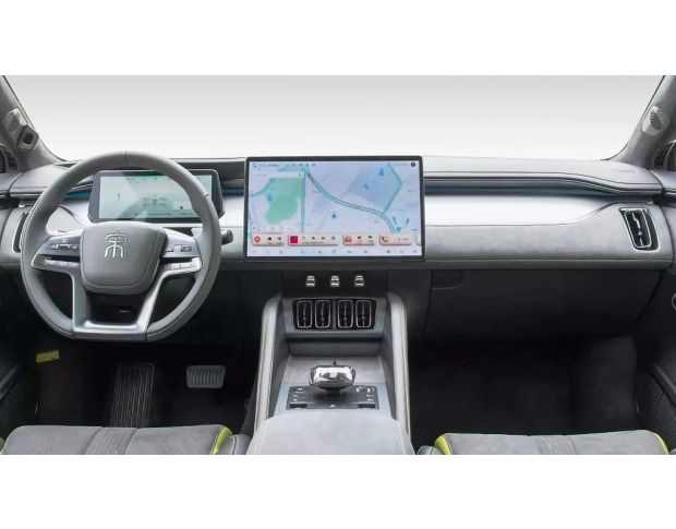 Захисне скло Pixsel на монітор BYD SONG L 16.3“ 2023 - (гібридне глянець)