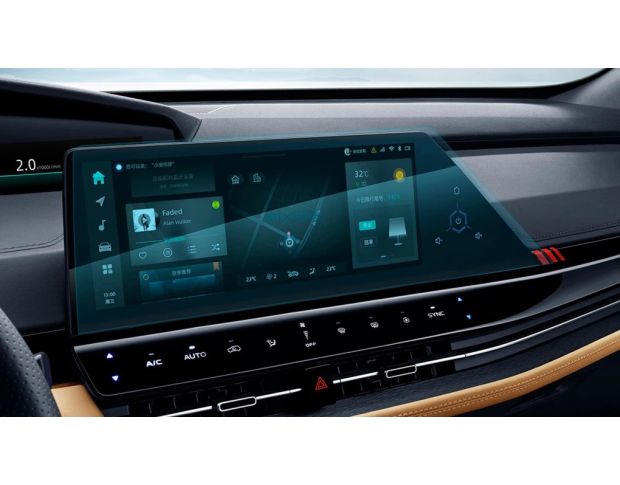 Защитное стекло Pixsel на монитор CHANGAN UNI-K 18.4“ 2025 - (гибридное мат)
