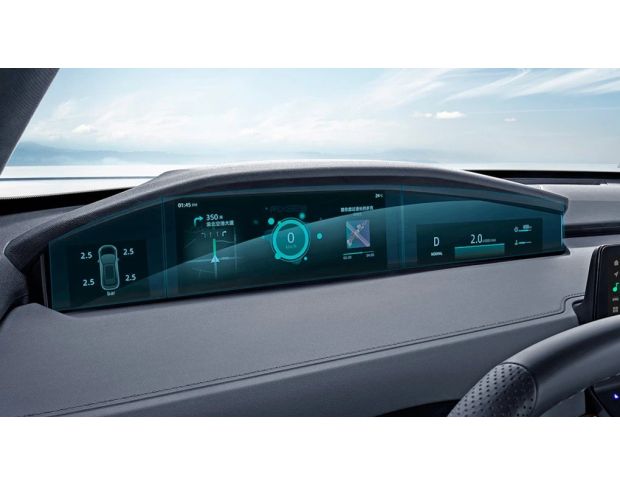 Защитное стекло Pixsel на приборную панель CHANGAN UNI-K 25.1“ 2025 - (гибридное глянец)