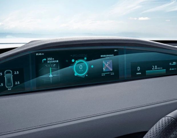Захисне скло Pixsel на панель приладів CHANGAN UNI-K 25.1“ 2025 - (гібридне мат)