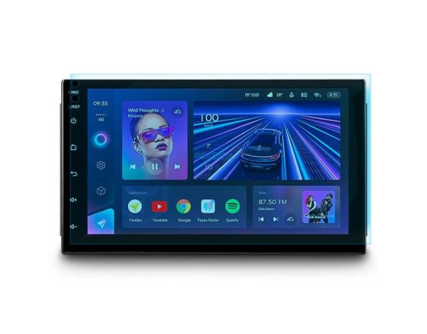 Захисне скло Pixsel на монітор TEYES CC3 7“ (гібридне глянець)