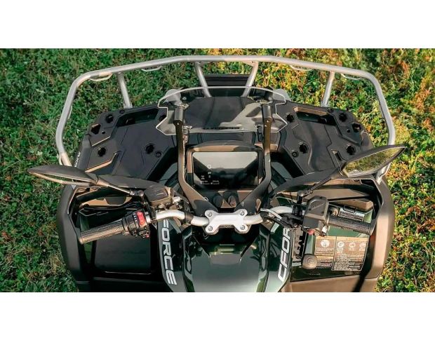 Защитное стекло Pixsel на спидометр мотоцикла CFMOTO CFORCE 1000 OVERLAND 9.9“ (гибридное глянец)