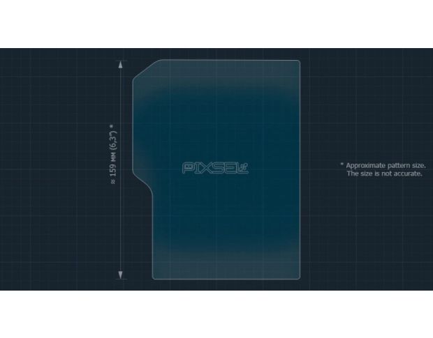 Захисне скло Pixsel на спідометр мотоцикла YAMAHA TENERE 700 7.9“ 2025 - (гібридне глянець)