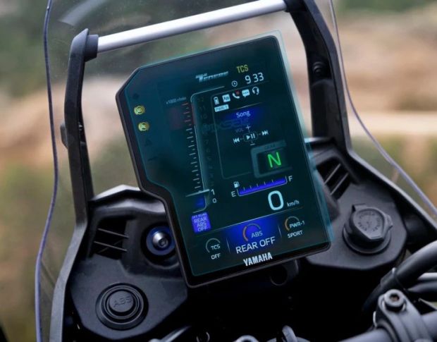 Захисне скло Pixsel на спідометр мотоцикла YAMAHA TENERE 700 7.9“ 2025 - (гібридне глянець)