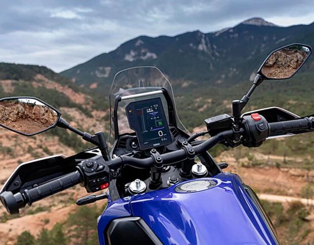 Захисне скло Pixsel на спідометр мотоцикла YAMAHA TENERE 700 7.9“ 2025 - (гібридне глянець)