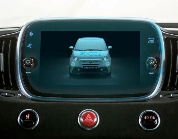 Захисне скло Pixsel на монітор FIAT 595 9.6“ 2018 - (гібридне мат)