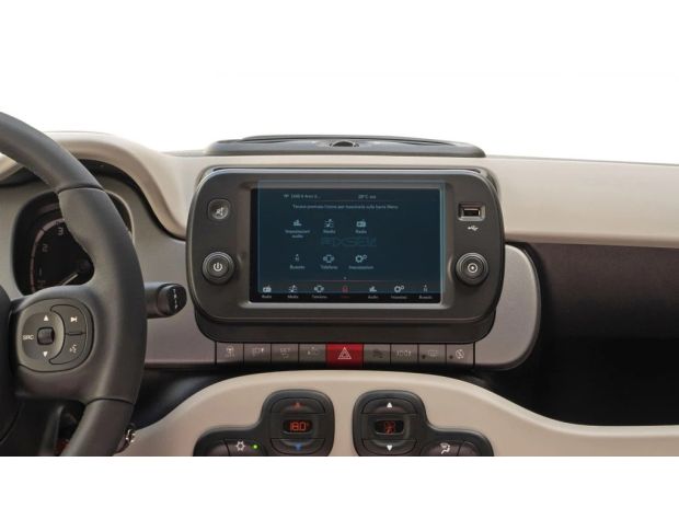 Захисне скло Pixsel на монітор FIAT PANDA 7.1“ 2021 - (гібридне глянець)