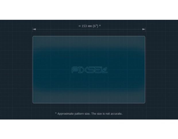 Захисне скло Pixsel на монітор FIAT PANDA 7.1“ 2021 - (гібридне мат)