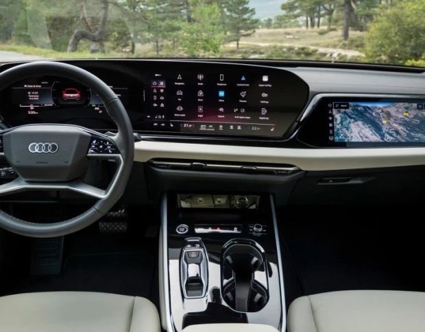 Защитное стекло Pixsel на монитор AUDI A5 / S5 / RS5 16.7“ 2024 - (гибридное мат)