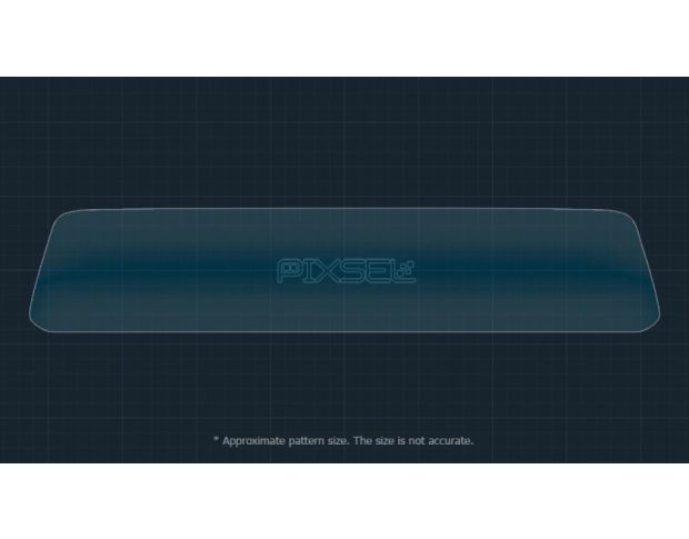 Защитное стекло Pixsel на монитор ORA 03 25.6“ 2023 - (гибридное мат)