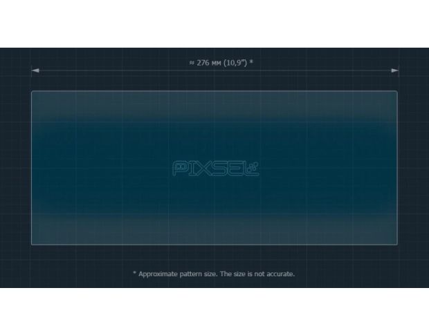 Защитное стекло Pixsel на монитор MG 5 EV 11.8“ 2022 - (гибридное глянец)