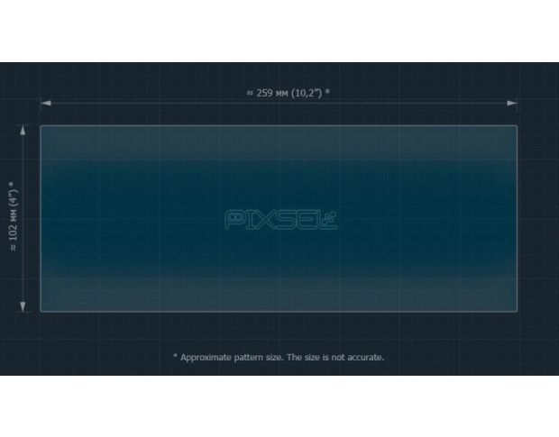 Захисне скло Pixsel на монітор CITROEN SPACETOURER 11“ 2024 - (гібридне глянець)