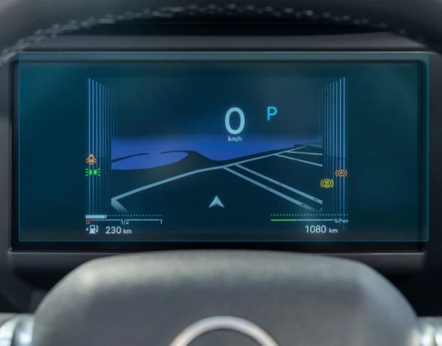 Захисне скло Pixsel на панель приладів CITROEN C4 10“ 2025 - (гібридне глянець)