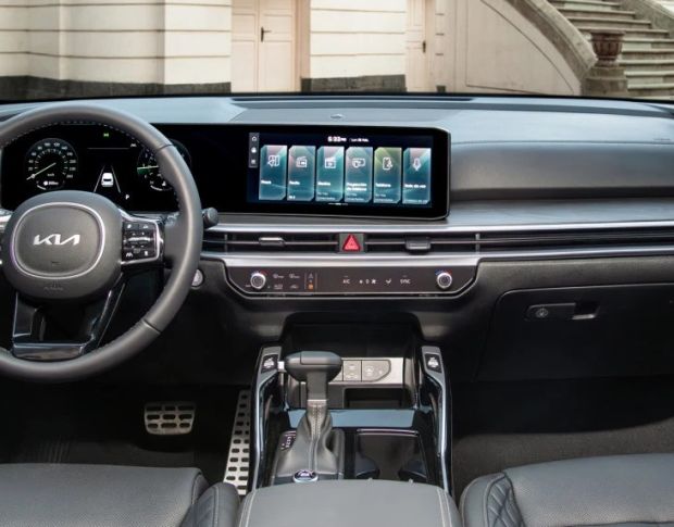 Захисне скло Pixsel на панель приладів KIA SORENTO 28.5“ 2024 - (гібридне глянець)