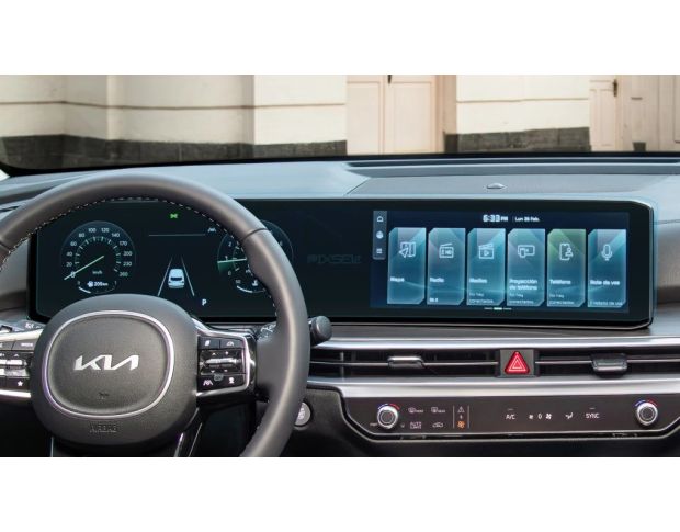 Захисне скло Pixsel на панель приладів KIA SORENTO 28.5“ 2024 - (гібридне глянець)