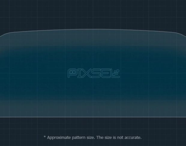 Захисне скло Pixsel на монітор KIA PICANTO 11.3“ 2024 - (гібридне глянець)