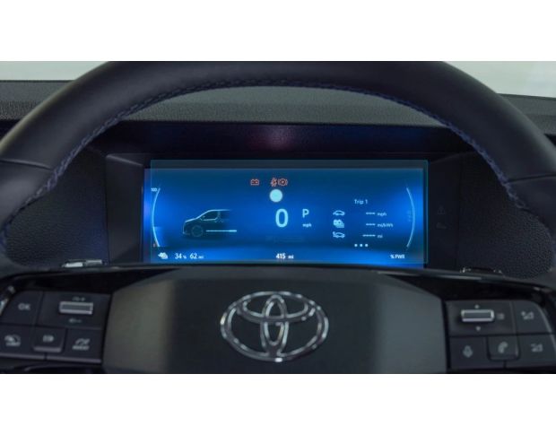 Защитное стекло Pixsel на приборную панель TOYOTA PROACE 10.2“ 2024 - (гибридное мат)