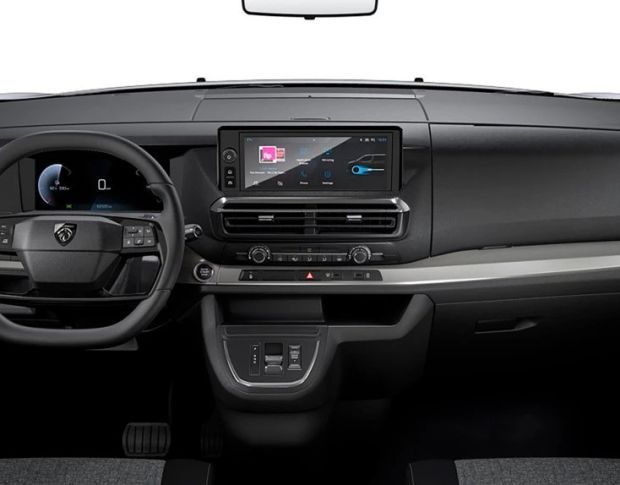 Защитное стекло Pixsel на монитор PEUGEOT TRAVELLER 11“ 2024 - (гибридное глянец)