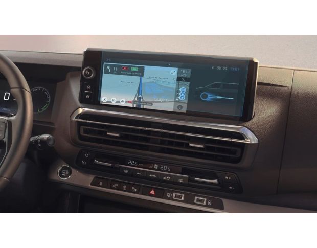Защитное стекло Pixsel на монитор PEUGEOT TRAVELLER 11“ 2024 - (гибридное глянец)