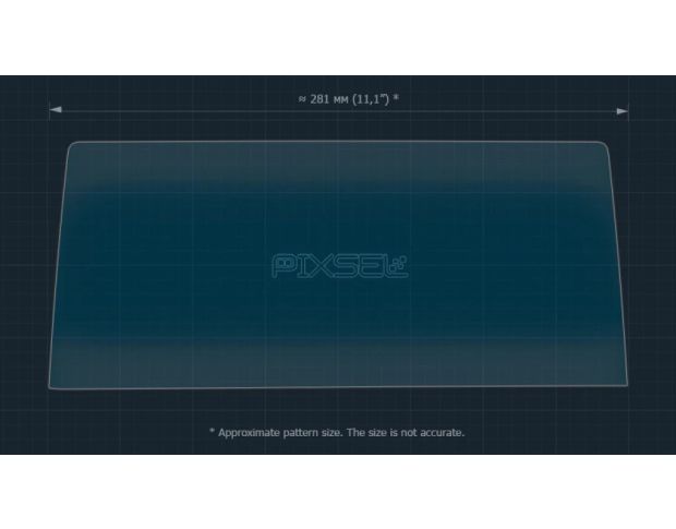 Защитное стекло Pixsel на монитор MG 3 12.1“ 2024 - (гибридное мат)