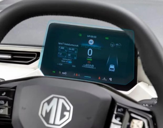 Захисне скло Pixsel на панель приладів MG 3 12.1“ 2024 - (гібридне глянець)