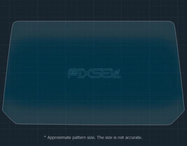 Захисне скло Pixsel на панель приладів MG 3 12.1“ 2024 - (гібридне глянець)