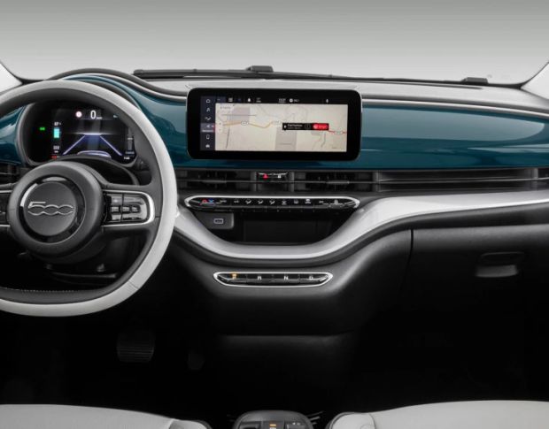 Захисне скло Pixsel на монітор FIAT 500E 12.2“ 2020 - (гібридне мат)
