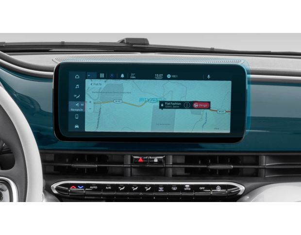 Захисне скло Pixsel на монітор FIAT 500E 12.2“ 2020 - (гібридне мат)