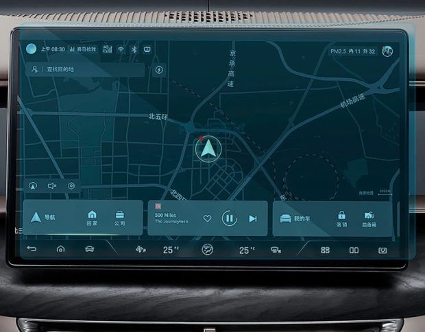 Защитное стекло Pixsel на монитор DENZA D9 16.3“ 2022 - (гибридное мат)