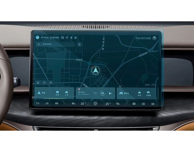 Защитное стекло Pixsel на монитор DENZA D9 16.3“ 2022 - (гибридное мат)