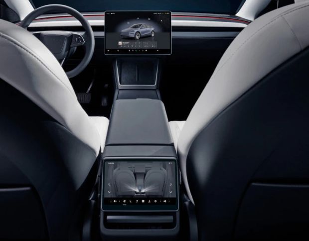 Захисне скло Pixsel на задній клімат TESLA MODEL Y 8.7“ 2025 - (гібридне глянець)