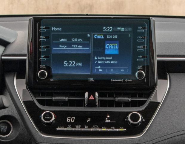 Захисне скло Pixsel на монітор TOYOTA COROLLA CROSS 10.3“ 2021 - (гібридне глянець)