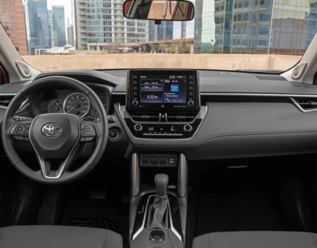 Защитное стекло Pixsel на монитор TOYOTA COROLLA CROSS 10.3“ 2021 - (гибридное мат)