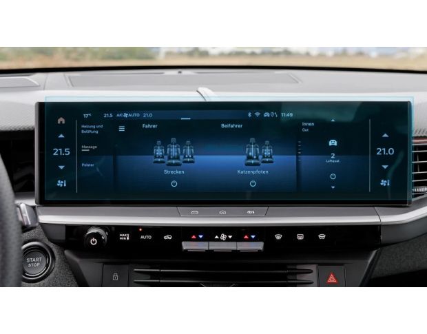 Захисне скло Pixsel на монітор OPEL GRANDLAND 16.6“ 2024 - (гібридне мат)