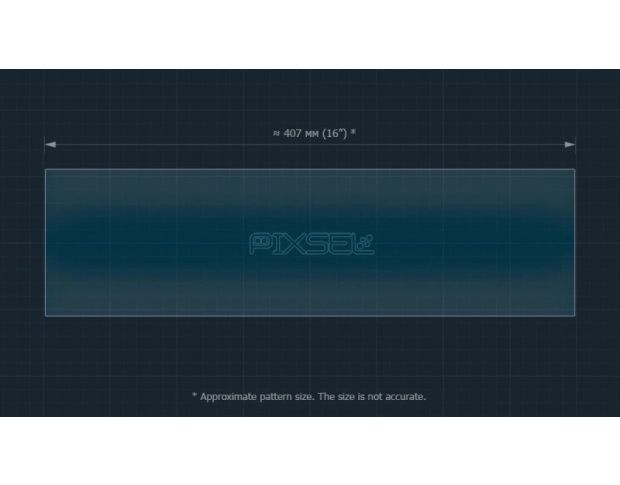 Захисне скло Pixsel на монітор OPEL GRANDLAND 16.6“ 2024 - (гібридне мат)