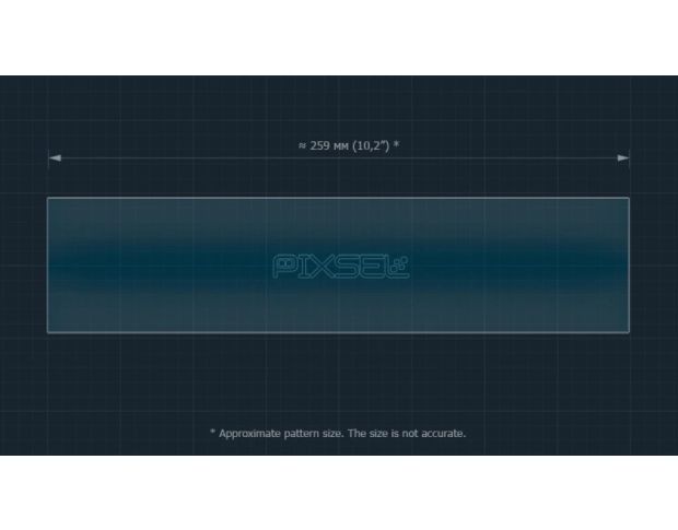 Захисне скло Pixsel на панель приладів OPEL GRANDLAND 10.5“ 2024 - (гібридне глянець)