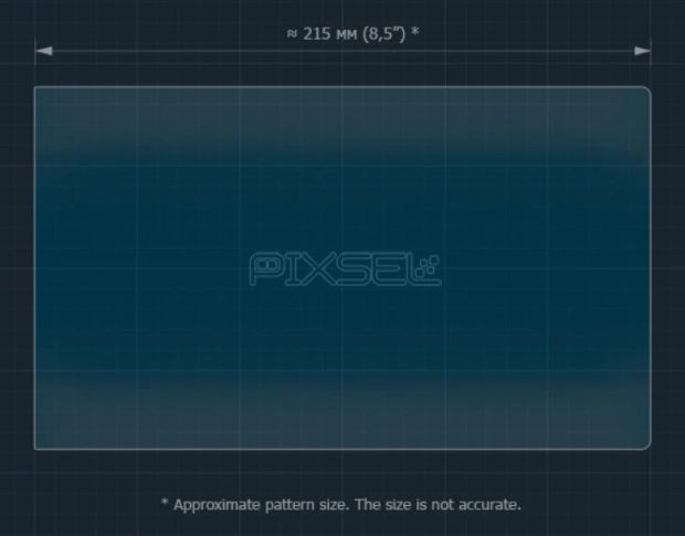 Захисне скло Pixsel на монітор TOYOTA PRADO 10.3“ 2024 - (гібридне мат)