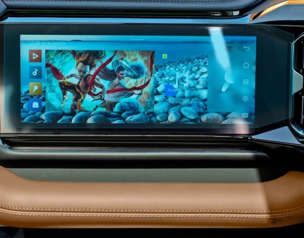 Защитное стекло Pixsel на монитор BYD LEOPARD 8 15.2“ 2024 - (гибридное мат)
