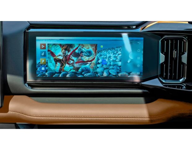 Защитное стекло Pixsel на монитор BYD LEOPARD 8 15.2“ 2024 - (гибридное мат)