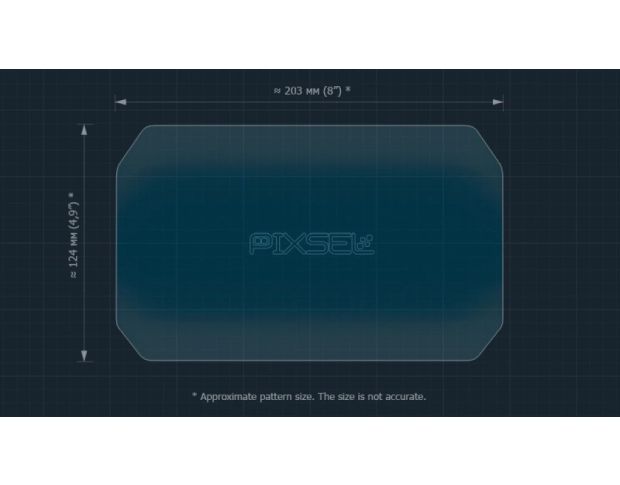 Захисне скло Pixsel на спідометр мотоцикла YAMAHA TRACER 9 9.4“ (9 GT, 9 GT +, 9 Y-AMT, 9 GT Y-AMT) 2025 - (гібридне глянець)