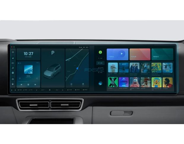 Захисне скло Pixsel на монітор LI AUTO L6 29.5“ 2024 - (гібридне глянець)