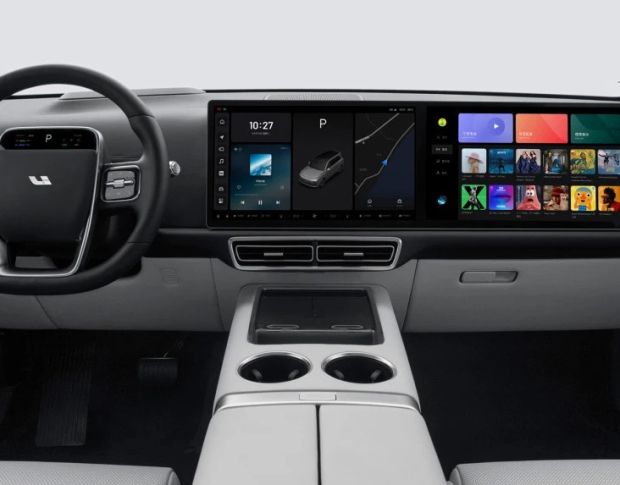 Защитное стекло Pixsel на приборную панель LI AUTO L6 6.1 2024 - (гибридное мат)