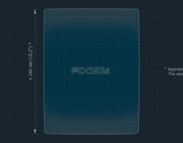 Захисне скло Pixsel на монітор VOLVO XC 60 12.9“ 2025 - (гібридне мат)