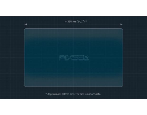 Захисне скло Pixsel на монітор AVATR 07 16.4“ 2024 - (гібридне глянець)