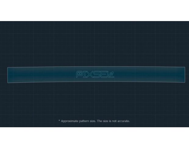Захисне скло Pixsel на панель приладів AVATR 07 37.1“ 2024 - (гібридне глянець)