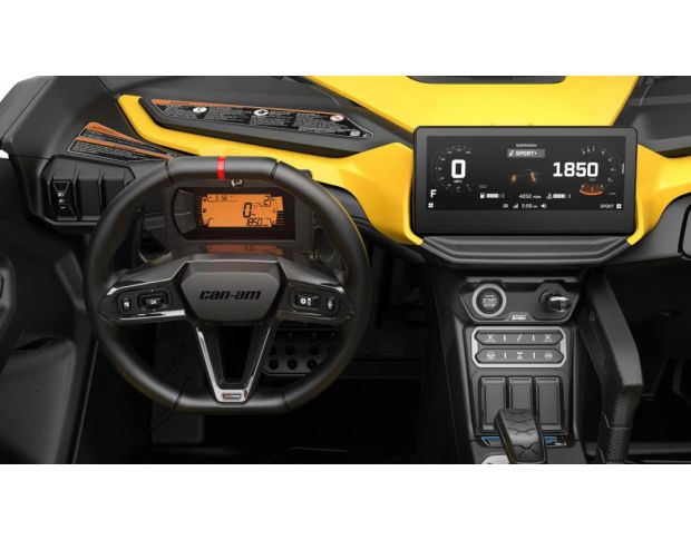 Защитное стекло Pixsel на монитор BRP CAN-AM MAVERICK R 11.6“ 2024 - (гибридное глянец)