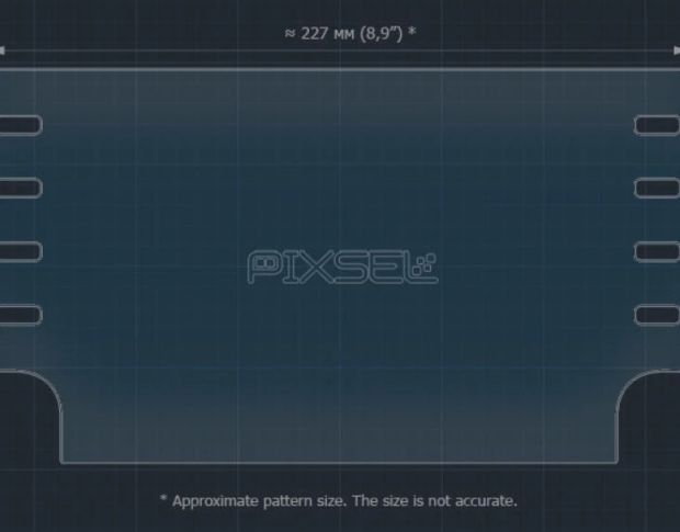 Захисне скло Pixsel на монітор TOYOTA YARIS GR 10.3“ 2020 - 2024 (гібридне глянець)